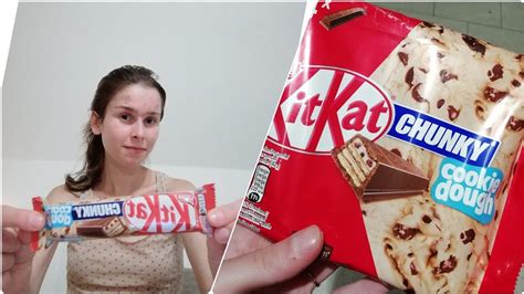 Kitkat Cookie Dough Mit Keksteig Youtube