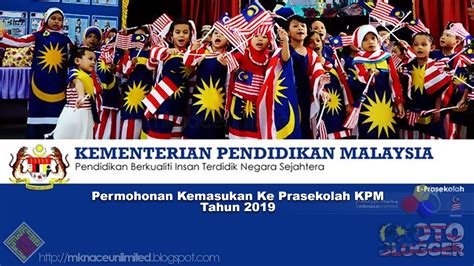 Permohonan kemasukan mrsm tingkatan 1 2019 online. Permohonan Kemasukan Ke Prasekolah KPM Tahun 2019