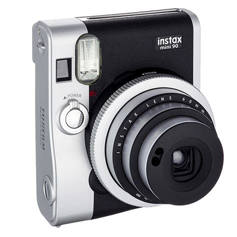 Fuji Fujifilm Instax Mini 90 Neo Classic Black Instant Film Camera In