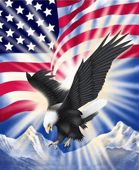 American Flag With Eagle Wallpaper American Flag Images American Flag