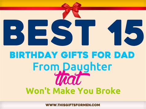 My dad, the king of our territory and i your daughter will forever remain your princess, may your reign last long, have a fruitful and fulfilled new year i wait a long 364 days to finally get to this special day, happy birthday father. 18 Best Birthday Gifts for Dad From Daughter That Shows ...
