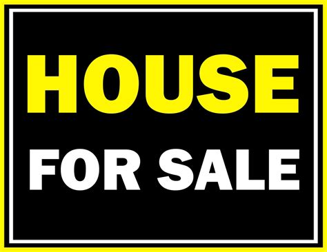 Printable House For Sale Sign Format Free Download Out Of Order Sign