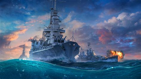 World of warships x azur lane collaboration may contain. World Of Warships 2019, HD Games, 4k Wallpapers, Images ...