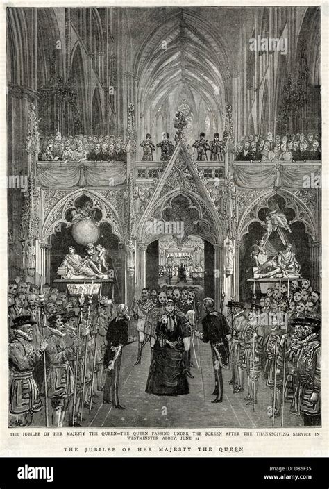 Golden Jubilee Of Queen Victoria 1887 Stock Photo Alamy
