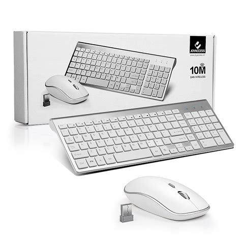Wireless Keyboard And Mouse Combo White Yrgear Australia