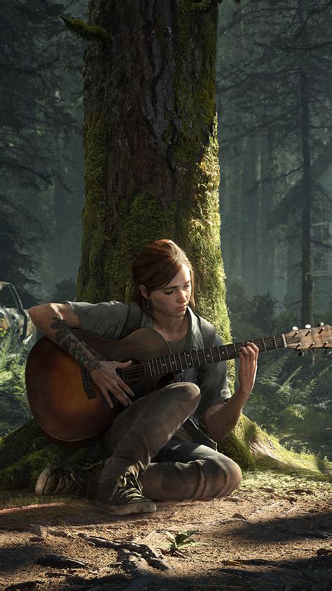 750x1334 Ellie The Last Of Us 2 Iphone 6 Iphone 6s Iphone 7 Wallpaper