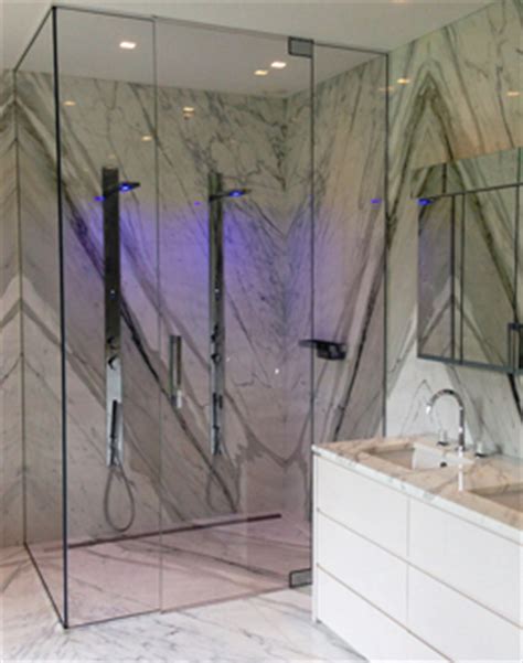 Shop our collection of shower stalls online! Super-sized frameless floor to ceiling shower enclosures ...