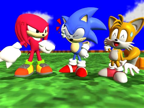 Classic Team Sonic In A Nutshell By Sp19047 On Deviantart