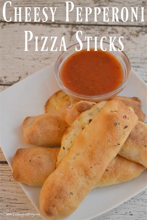 Maybe you would like to learn more about one of these? Cheesy Pepperoni Pizza Sticks | Building Our Story