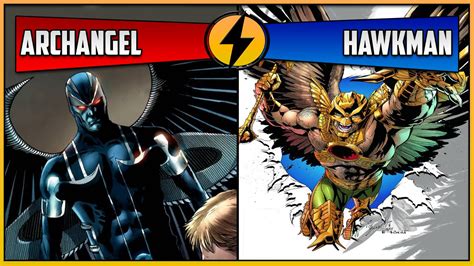 Archangel Vs Hawkman Cbvs 59 Youtube