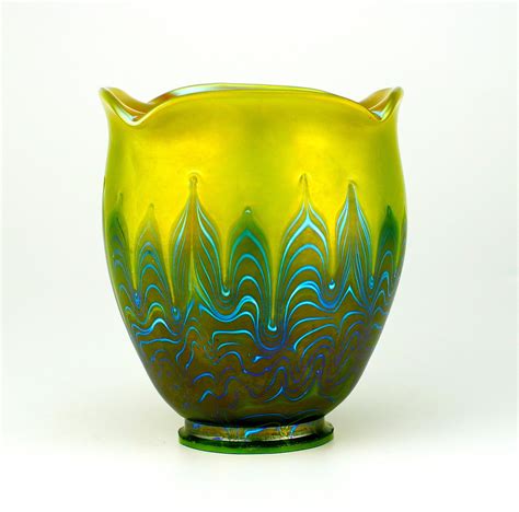 Loetz Phänomen Genre Art Glass Shade Collectors Weekly