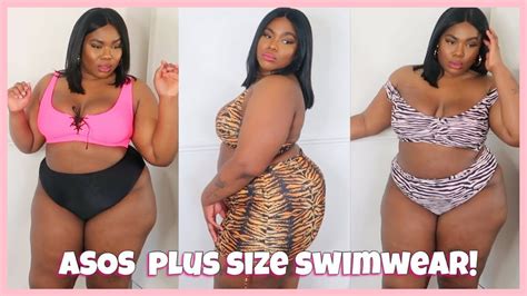 Plus Size Fashion Asos Swimwear Haul Youtube