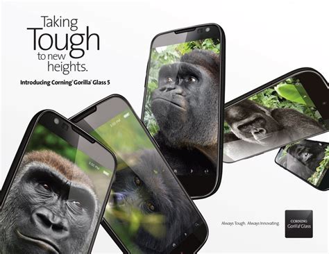 In 2016, corning launched gorilla glass 5. Corning Debuts Gorilla Glass 5 With Improved Drop ...
