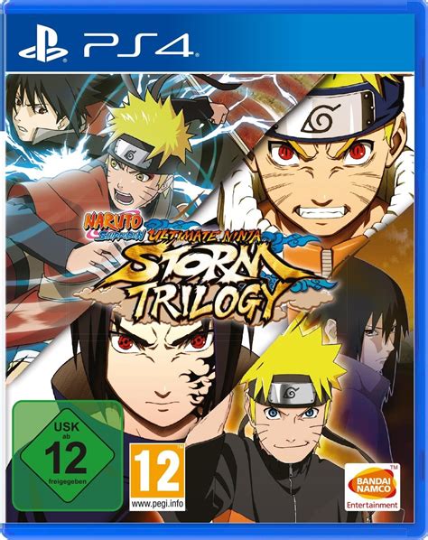 Naruto Shippuden Ultimate Ninja Storm Trilogy Ps4 Nowa Nh Gry Używane