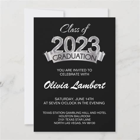 Class Of 2023 Graduation Party Invitation Zazzle