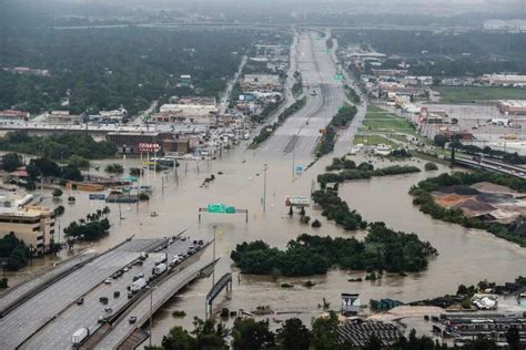 Harveys Houston From Above Aerial Photos Show Extreme Flooding In