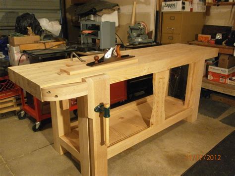 Roubo workbench plans free pdf. Roubo workbench by Dennis Warner | Woodworking, Workbench ...