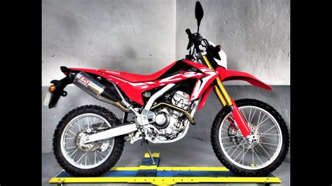 • click the video above to watch a short video review my 2013 honda crf250l supermoto project bike. Honda Crf 250 L 2018 ,87 mile Yoshimura full system - YouTube