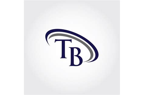 Monogram Tb Logo Design By Vectorseller Thehungryjpeg Logo Design