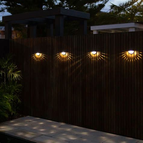 Decorative Solar Wall Lights 2 Pack Solar Led Garden Lights Hoselink