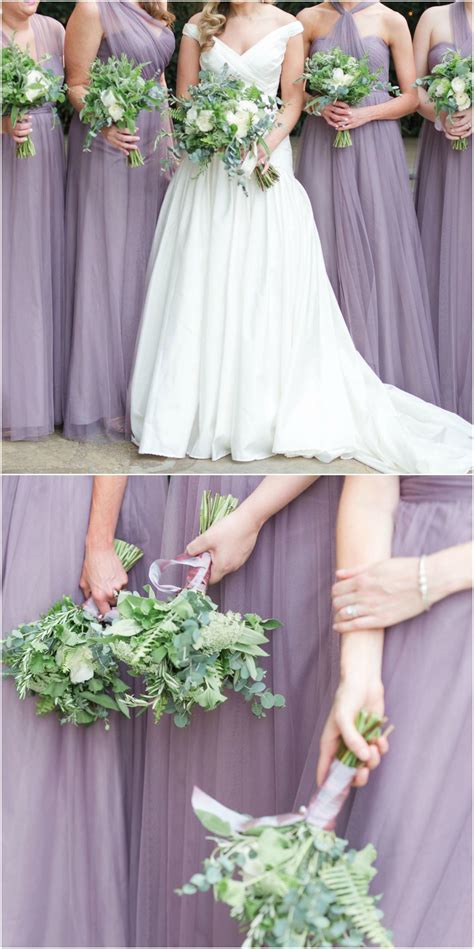 Lavender Ladies Lilac Bridesmaids Long Dress Chic Organza Maids