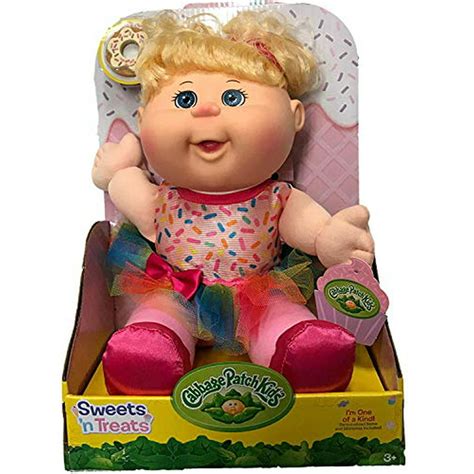 Cabbage Patch Kids Sweets N Treats Baby Doll Blonde Blue Eyes