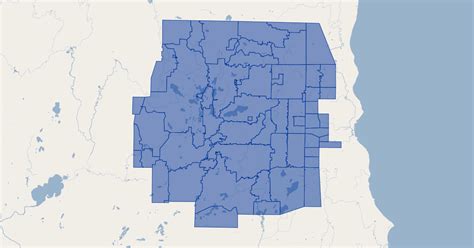 Waukesha County Wisconsin Zip Code Areas Gis Map Data Waukesha