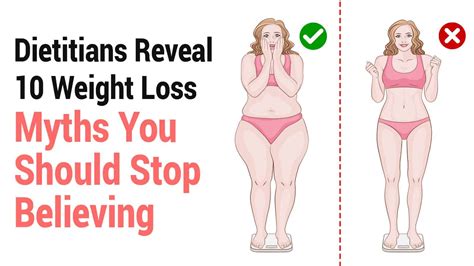Dietitians Reveal 10 Weight Loss Myths You Should Stop Believing
