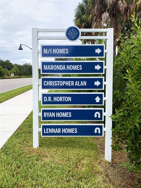 Exterior Wayfinding Exterior Directional Signs