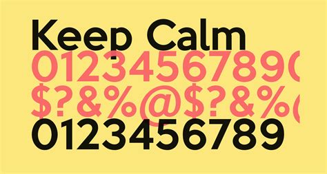 Keep Calm Free Font What Font Is