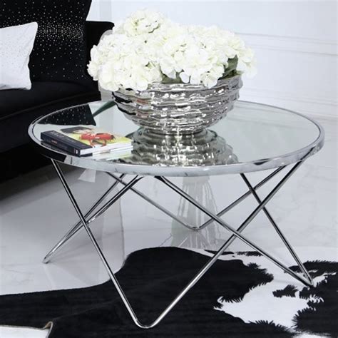 Chrome And Mirror Coffee Table Coffee Table Glass Coffee Table