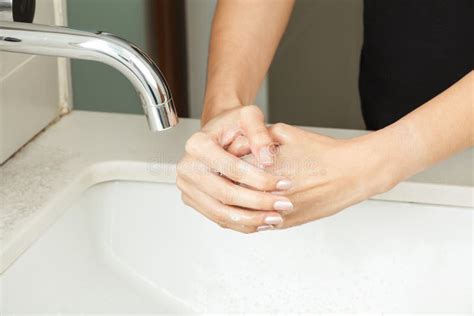 Washing Hands With Soap Stock Image Image Of Cleanliness 36215225