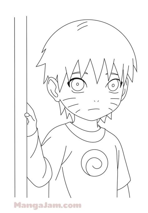 How To Draw Naruto Step By Step Mangajam Com In 2020 Naruto Drawings