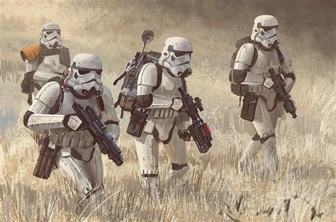 Life In The Imperial Army Art By Edouard Groult Starwars Star