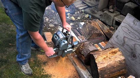 The starter cord on these trimmers can get frayed or broken over time and will need to be replaced. Cold Start And Log Cut, Homelite ZIP B Chainsaw - YouTube