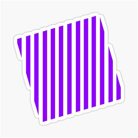 Geometric Tilted Purple Lines Sticker By Rocket To Pluto Redbubble