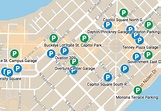 Downtown Madison Wisconsin Map