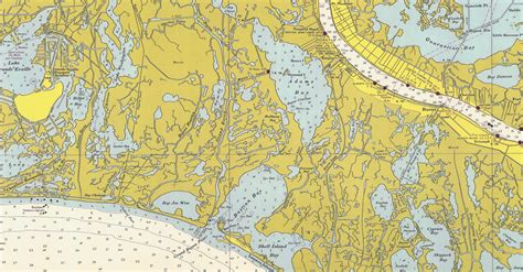 Geogarage Blog Louisiana Bays And Bayous Vanish From Nautical Maps