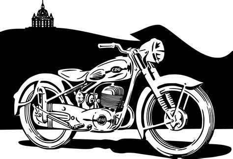 Svg Vehicle Motorcycle Traffic Motorbike Free Svg Image And Icon