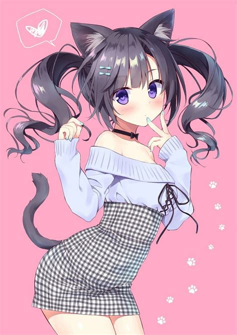 Kawaii Blushing Cute Anime Girl