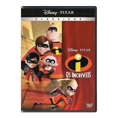 Dvd Os Incriveis Desenho Disney Pixar Filmes Magazine Luiza