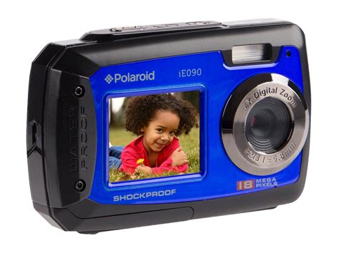 Polaroid 18 Mp Dual Screen Digital Camera 28 Rear 18 Front Screen
