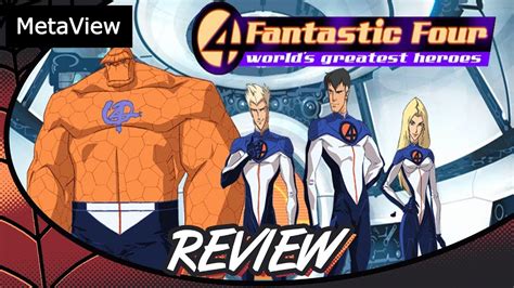 Fantastic Four Worlds Greatest Heroes Metaview Animated Series
