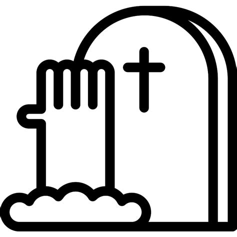 Tombstone Tomb Vector Svg Icon Svg Repo