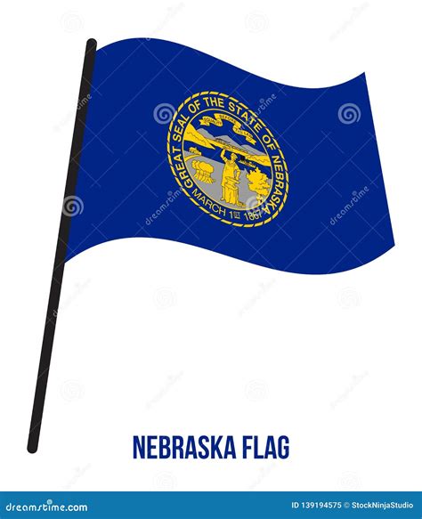 Nebraska Us Stock Vector Illustration Of Independence 139194575