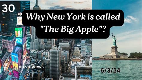 Why New York Is Called The Big Apple Mizanviewsnycbigapple