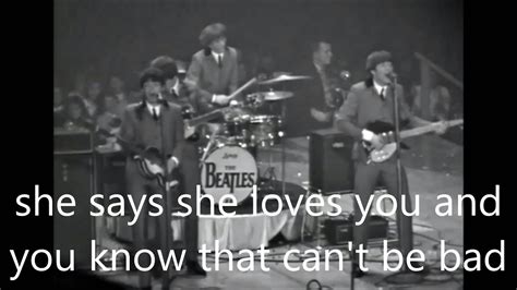 Beatles She Loves You Youtube