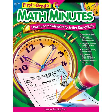 Math Minutes 1st Grade Ctp2583 Creative Teaching Press Math