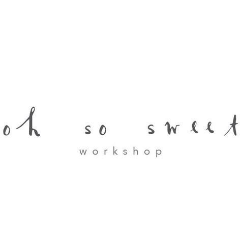 Oh So Sweet Workshop