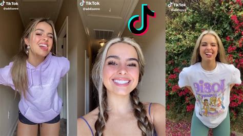 Tiktok Addison Rae Compilation Youtube